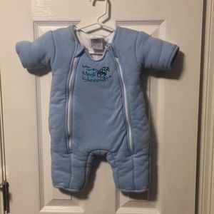 Merlin Magic sleep suit - 3-6 months  Blue